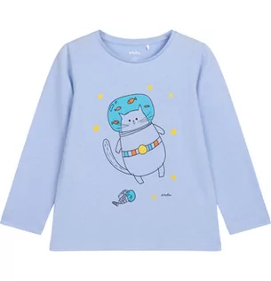 Bluzki damskie - Bluzka z długim rękawem dziewczęca dziecięca 134 Kot Kosmonauta Endo - grafika 1