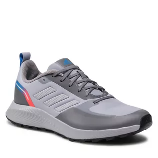 Buty sportowe damskie - Adidas Buty Runfalcon 2.0 Tr GX8257 Halo Silver/Halo Silver/Blue Rush - grafika 1