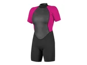 Pianki do pływania - Pianka ONEILL WOMENS REACTOR-2 2MM ZIP S/S SPRING BACK BERRY -6 - miniaturka - grafika 1