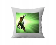 Kołdry i poduszki dla dzieci - PODUSZKA PERSONALIZOWANA ZIELONA LATARNIA FILMY POMYSŁ NA PREZENT GRAFIKI - miniaturka - grafika 1