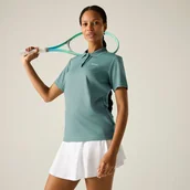 Koszulki i topy damskie - Regatta Koszulka damska polo Botanna Zielony, Rozmiar: 38 - miniaturka - grafika 1