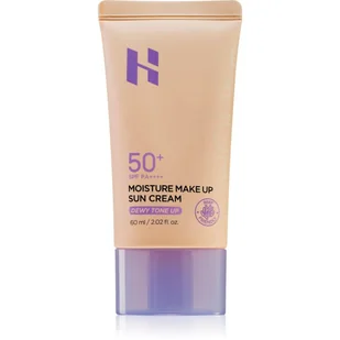 Holika Holika Moisture Make Up Sun ream 60ml 60.0 ml - Kremy do twarzy z filtrem - miniaturka - grafika 1