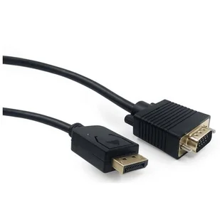 Gembird Kabel CCP-DPM-VGAM-6 (HDMI M - D-Sub (VGA) M; 1,8m; kolor czarny) 2_236210 - Kable komputerowe i do monitorów - miniaturka - grafika 1