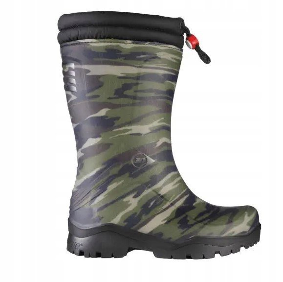 DUNLOP KALOSZE Z OCIEPLENIEM WIELOKOLOROWE CHŁOPIĘCE 31 J6A