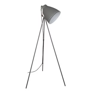 Italux Stojąca LAMPA podłogowa FRANKLIN ML-HN3068-GR+S.NICK sztalugowa OPRAWA reflektor SZTALUGOWY na trójnogu szary ML-HN3068-GR+S.NICK - Lampy stojące - miniaturka - grafika 1