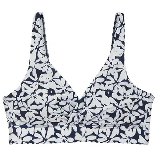 Damski strój kąpielowy Regatta Paloma Bikini Top Rozmiar: XS / Kolor: biały/niebieski - Stroje kąpielowe - miniaturka - grafika 1
