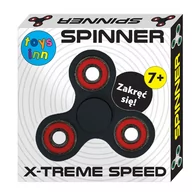 Zabawki zręcznościowe - Stnux HAND FIDGET SPINNER X-TREME SPEED CZARNY - miniaturka - grafika 1