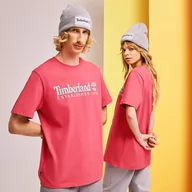 Koszulki męskie - TIMBERLAND T-SHIRT SS EST. 1973 CREW TEE REGULAR - Timberland - miniaturka - grafika 1