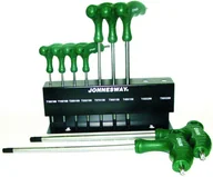 Klucze i nasadki - Jonnesway (R) Zestaw 9 kluczy kątowych torx do śrub zwykłych i z otwor (H10MT09S) - miniaturka - grafika 1