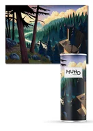 Puzzle - Muno Puzzle „Forest Retreat” by Michał Adamiec 2000 el. w ozdobnej tubie - miniaturka - grafika 1