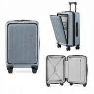 Walizki - Walizka kabinowa NINETYGO Seine 55,9cm niebieska zamek TSA - miniaturka - grafika 1