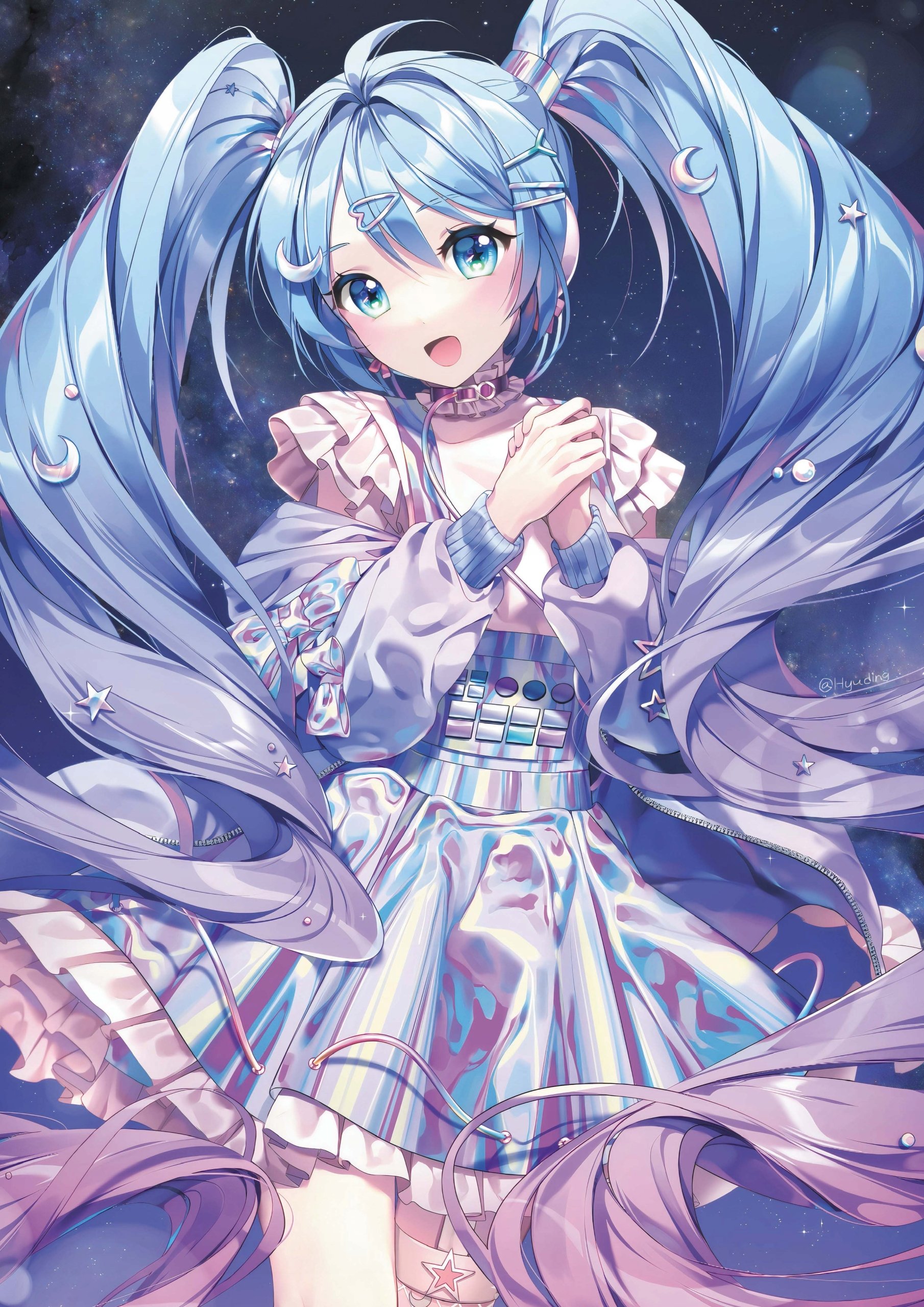 Plakat A2 Vocaloid Hatsune Miku Digital Stars