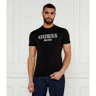 Koszulki męskie - GUESS T-shirt Slim Fit - miniaturka - grafika 1