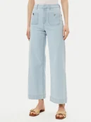 Spodnie damskie - Vero Moda Jeansy Kayla 10328192 Niebieski Wide Leg - miniaturka - grafika 1
