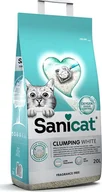 Żwirek dla kotów - Żwirek dla kota Sanicat Clumping White, żwirek, dla kotów, bentonit, bezzapachowy, 10L, zbrylający - miniaturka - grafika 1