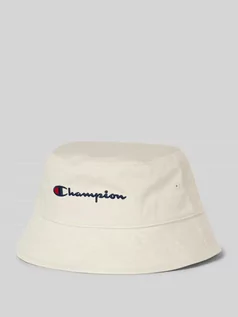 Czapki męskie - Czapka typu bucket hat z wyhaftowanym logo - grafika 1