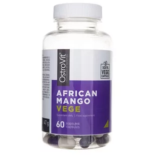 Ostrovit African Mango VEGE 60 vcaps - Spalacze tłuszczu - miniaturka - grafika 1