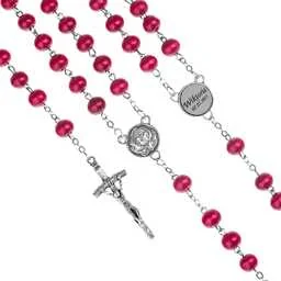 Różaniec drewniany pachnący 8mm + GRAWER - Różańce - miniaturka - grafika 1