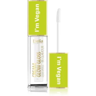 Delia Cream Glow Gloss Błyszczyk 101 HOLO DIAMOND 5 ml - Błyszczyki do ust - miniaturka - grafika 1
