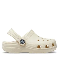 Buty dla chłopców - Klapki Crocs Classic Kids Clog T 206990 Beżowy - miniaturka - grafika 1