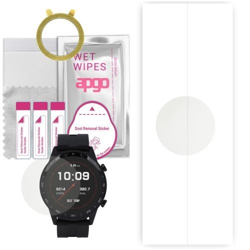 1x folia hydrożelowa MATOWA do Vector Smart VCTR-32 - apgo Smartwatch Hydrogel MATTE Protection Ochrona na ekran smartwatcha