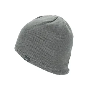 SEALSKINZ Unisex wodoodporna czapka na zimną pogodę - szara, mała/średnia - Czapki damskie - miniaturka - grafika 1