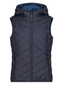 Kamizelki damskie - CMP Kamizelka pikowana w kolorze granatowym - miniaturka - grafika 1