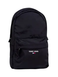 Tommy Hilfiger Plecak "Tjm Essential Backpack" w kolorze czarnym - Plecaki - miniaturka - grafika 1