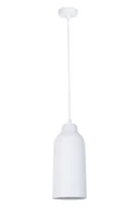 Lampy sufitowe - Biała, ceramiczna lampa wisząca do kuchni SIG 41378 z serii NORA - miniaturka - grafika 1