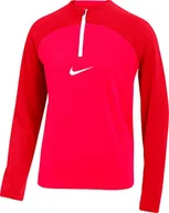 Koszulki i topy damskie - Nike Top Y Nk Df Acdpr Dril Top K, Bright Crimson/University Red/White, DH9280-635, L - miniaturka - grafika 1