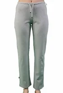 Spodnie damskie - Joy Sportswear shirley damskie spodnie dresowe szare, Smoke Melange, 22 Kurz - miniaturka - grafika 1