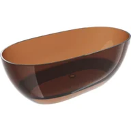 Wanny - Mexen Pure earth wanna wolnostojąca transparentna 170 x 80 cm, korek chrom - 58071708005 - miniaturka - grafika 1