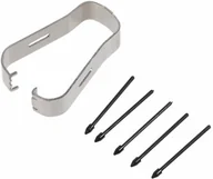 Części serwisowe do telefonów - 5 x KOŃCÓWKA WKŁAD DO RYSIKA SAMSUNG TAB S21 S22 S23 S24 Ultra CZARNY - miniaturka - grafika 1