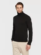 Swetry męskie - Colmar Golf Exclassic 4456 9PY Czarny Regular Fit - miniaturka - grafika 1