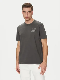 Marc O'Polo Denim T-Shirt 500 0006 040 Szary Relaxed Fit - Koszulki męskie - miniaturka - grafika 1