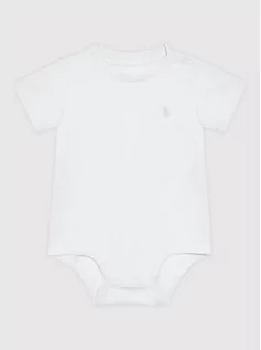 Body dla niemowląt - Polo Ralph Lauren Body dziecięce 320850831003 Biały Regular Fit - grafika 1