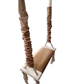 Place zabaw - Małpiszon, huśtawka do pokoju beżowy - miniaturka - grafika 1