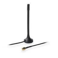 Anteny Wi Fi - Teltonika Antena Teltonika TELTONIKA WIFI 2,4 GHZ MAGNETIC RP-SMA ANTENNA 2DBI 1,5M CABLE 003R-00230 TELTONIKA WIFI 2DBI 003R-00230 - miniaturka - grafika 1