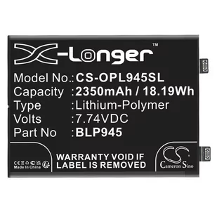 Oneplus ACE Pro / BLP945 2350mAh 18.19Wh Li-Polymer 7.74V (Cameron Sino) - Baterie do telefonów - miniaturka - grafika 1