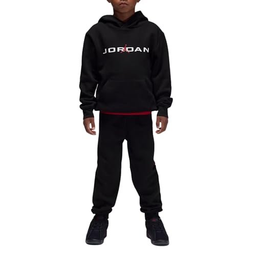 NIKE Jordan dres dziecięcy z kapturem Mj Baseline, czarny, rozmiar 2-3 A, kod 85F270-023