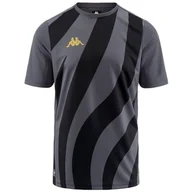 Koszulki męskie - Kappa Kombat Padel Fibius Wygodne i stylowe szorty sportowe, kolor Blue Twilight i Blue Sapphire & Gr, rozmiar S - miniaturka - grafika 1