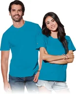 Koszulki męskie - T-shirt niebieski oceaniczny roz.M - miniaturka - grafika 1