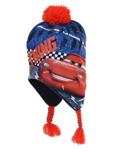 Disney Cars Czapka "Auta" w kolorze czerwono-niebieskim - Czapki damskie - miniaturka - grafika 1