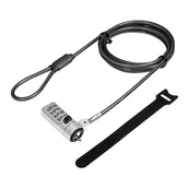 Zabezpieczenia do laptopów - Logilink szyfr 2.0m Noble Lock | - miniaturka - grafika 1