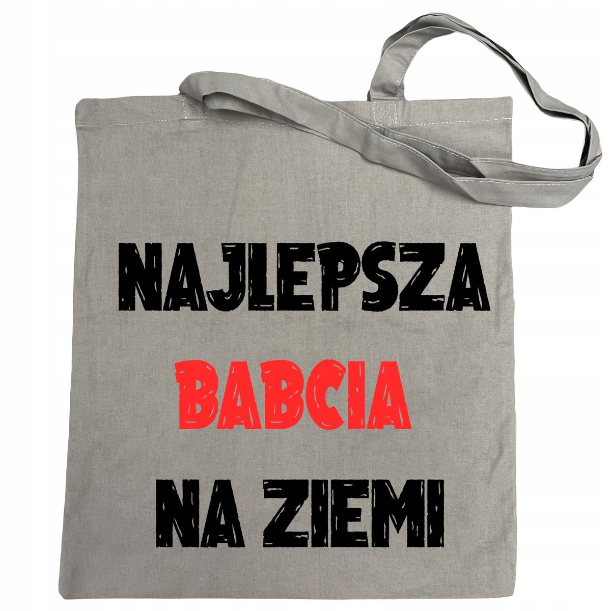 Torba zakupy nadruk Dzień Babci Najlepsza Babcia