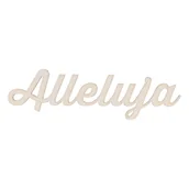 Scrapbooking - EKO-DECO, napis, alleluja, 2 sztuki - miniaturka - grafika 1