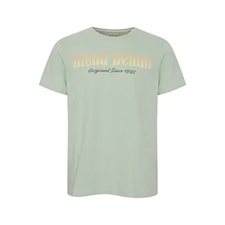 Koszulki męskie - Blend Męski T-shirt T-shirt, 146007/Sea Foam, L, 146007/Sea Foam, L - grafika 1