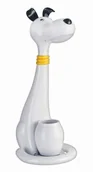 Lampy stojące - Dziecięca lampka na biurko z przybornikiem piesek - H1-M20 - miniaturka - grafika 1