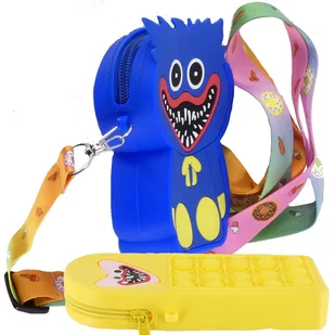 PUSH BUBBLE POP IT ZABAWKA SENSORYCZNA TORBA - Zabawki sensoryczne - miniaturka - grafika 1