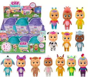 IMC Toys Cry Babies Płacząca mini laleczka mix wzorów - Lalki dla dziewczynek - miniaturka - grafika 1